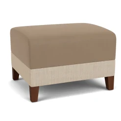 Social One Seat Bench in Premium Upholstery