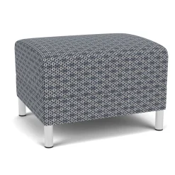 Social One Seat Bench in Premium Upholstery