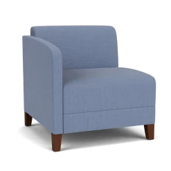 Social Right Arm Guest Chair in Premium Upholstery