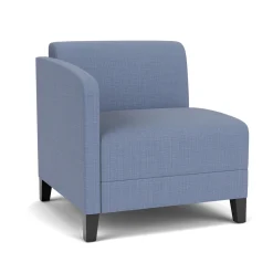 Social Right Arm Guest Chair in Premium Upholstery