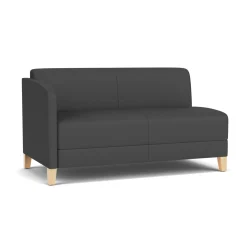 Social Right Arm Loveseat in Standard Upholstery
