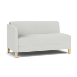 Social Right Arm Loveseat in Standard Upholstery