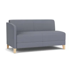 Social Right Arm Loveseat in Standard Upholstery