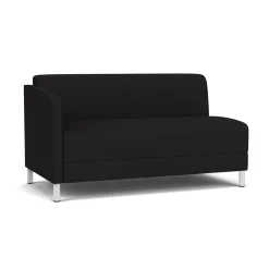 Social Right Arm Loveseat in Standard Upholstery