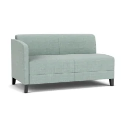 Social Right Arm Loveseat in Premium Upholstery