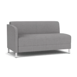 Social Right Arm Loveseat in Premium Upholstery