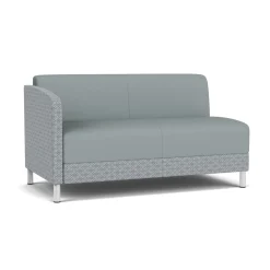Social Right Arm Loveseat in Premium Upholstery