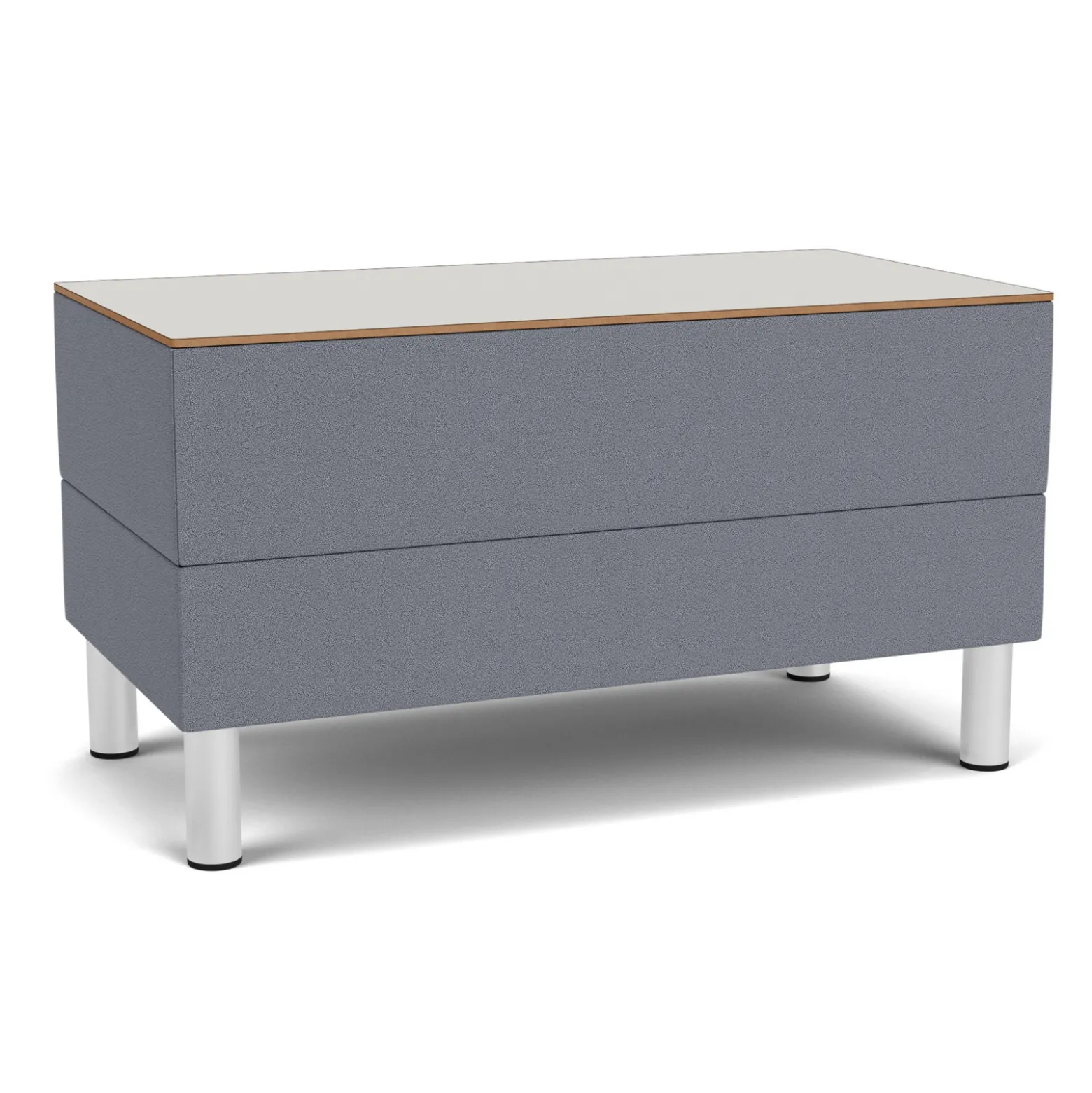 Social Small Rectangular Table in Standard Upholstery