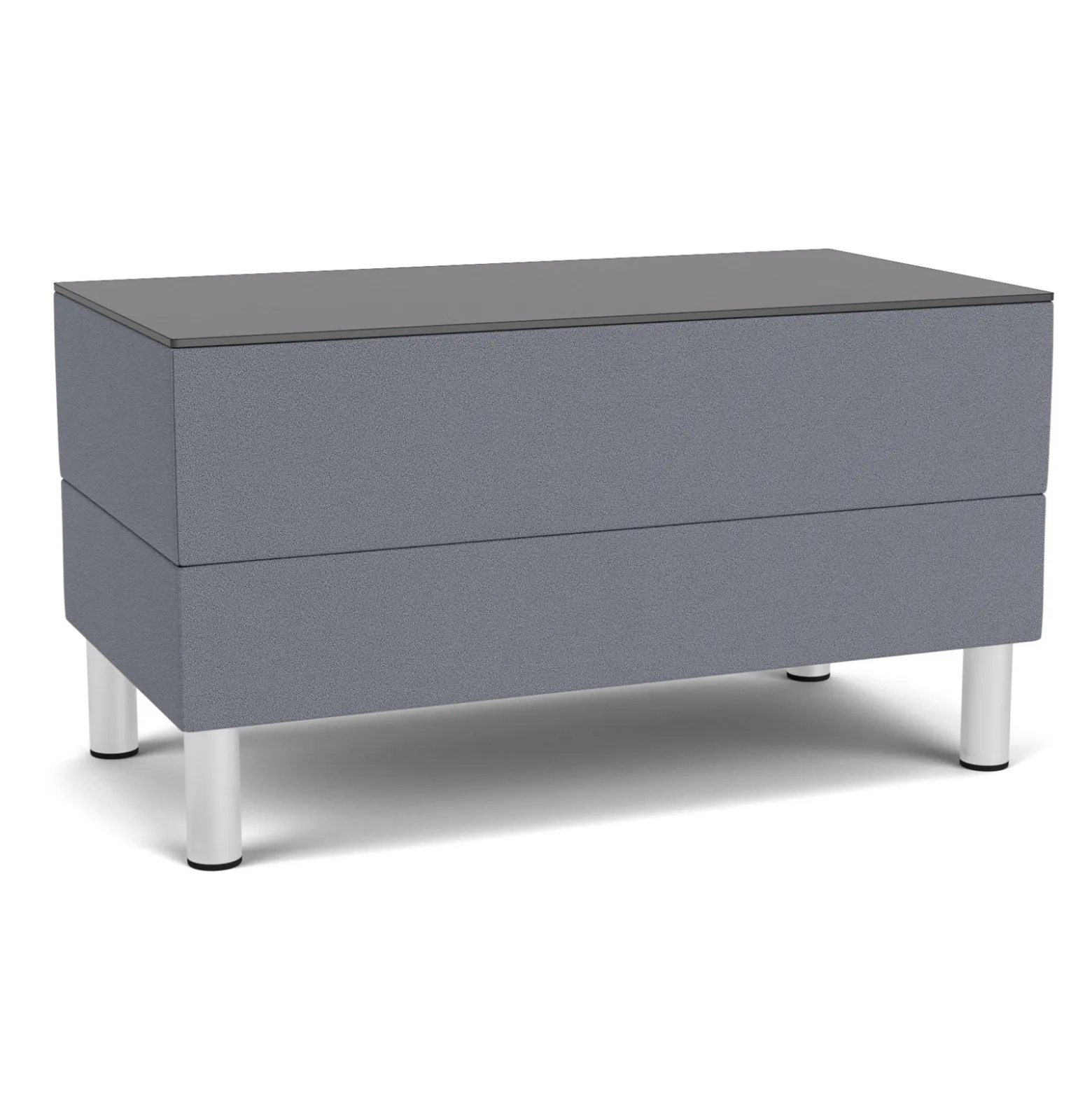 Social Small Rectangular Table in Standard Upholstery