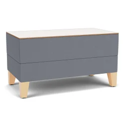 Social Small Rectangular Table in Standard Upholstery