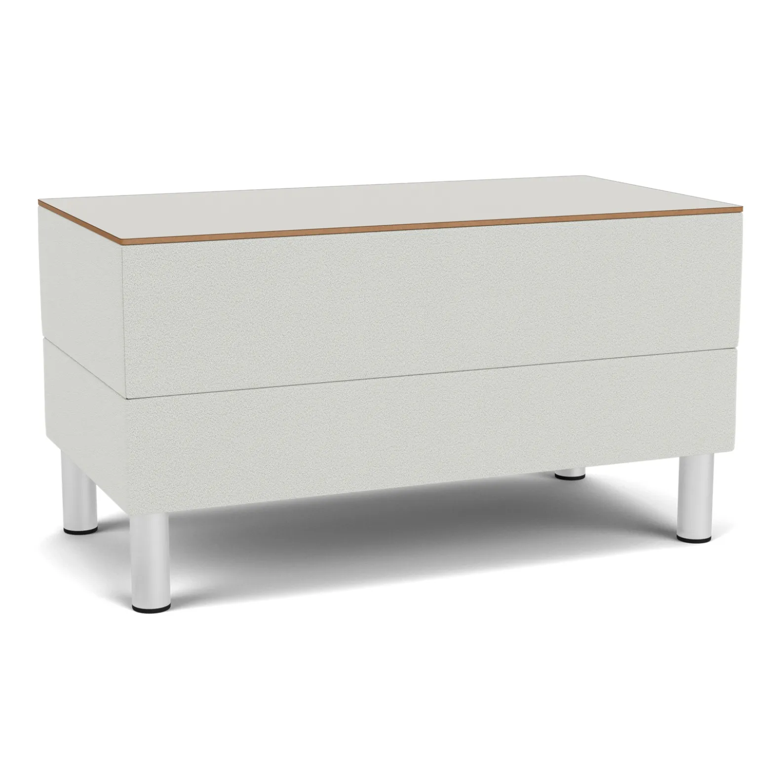 Social Small Rectangular Table in Standard Upholstery