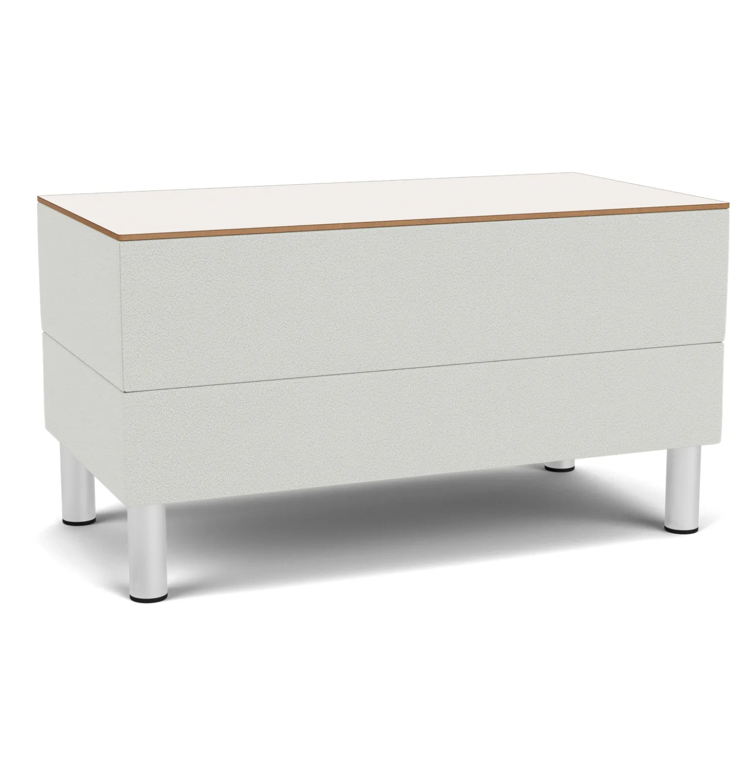 Social Small Rectangular Table in Standard Upholstery