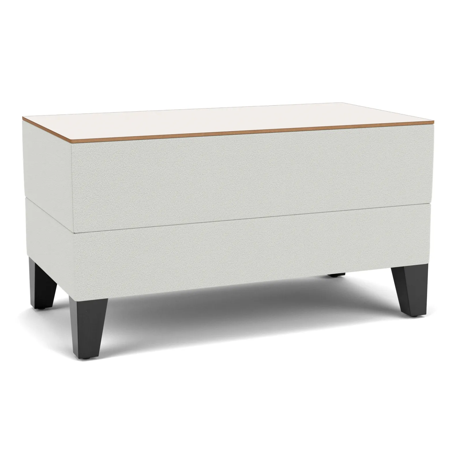 Social Small Rectangular Table in Standard Upholstery