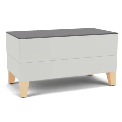 Social Small Rectangular Table in Standard Upholstery
