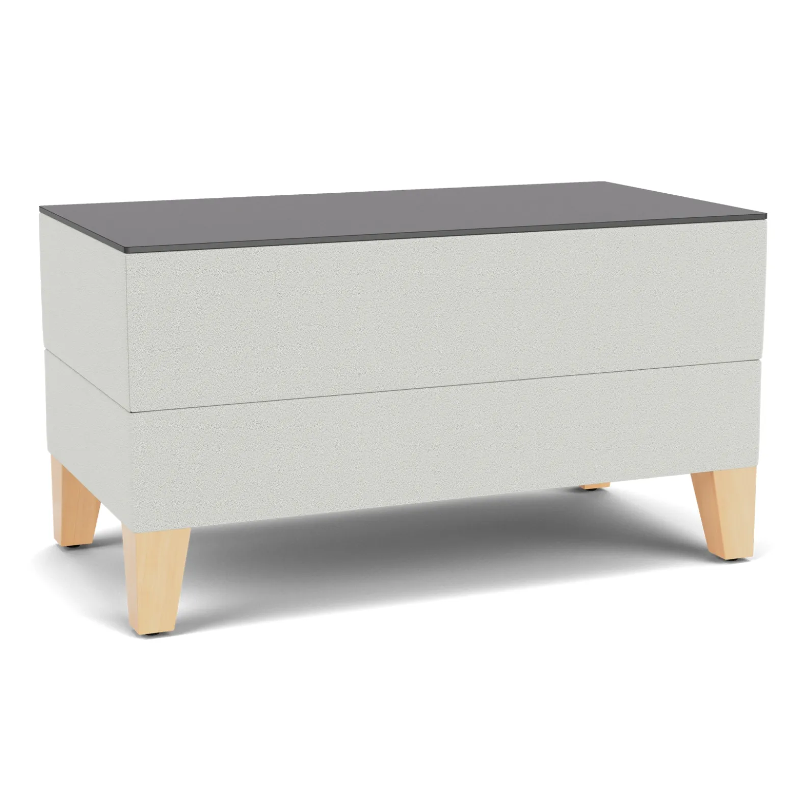 Social Small Rectangular Table in Standard Upholstery