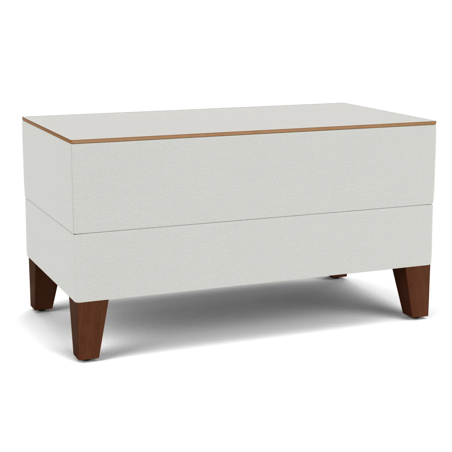Social Small Rectangular Table in Standard Upholstery