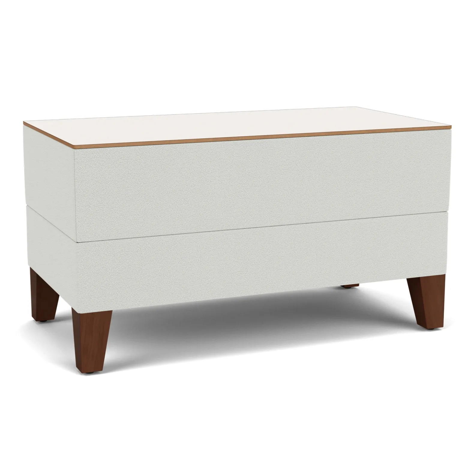 Social Small Rectangular Table in Standard Upholstery
