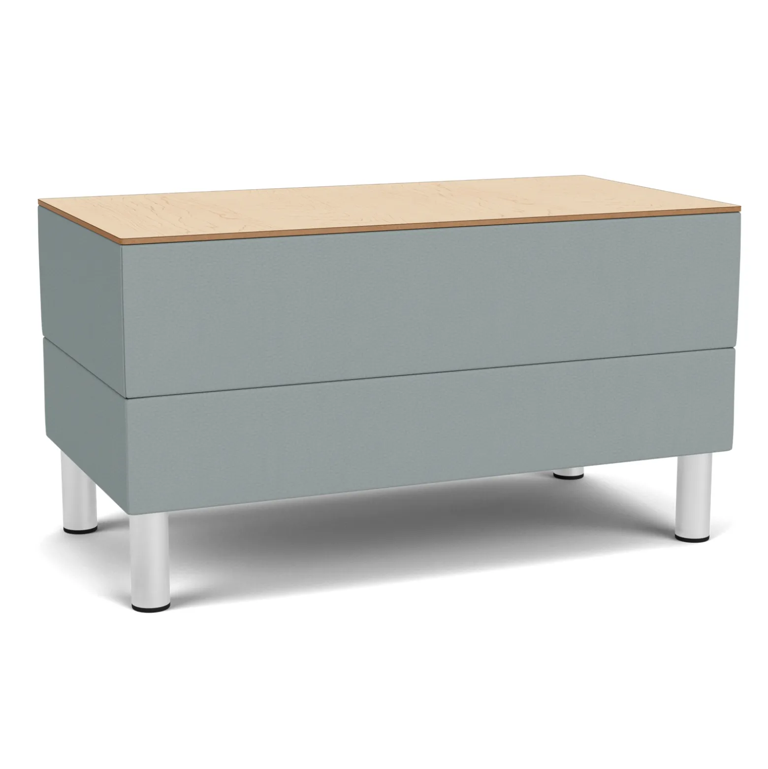 Social Small Rectangular Table in Standard Upholstery