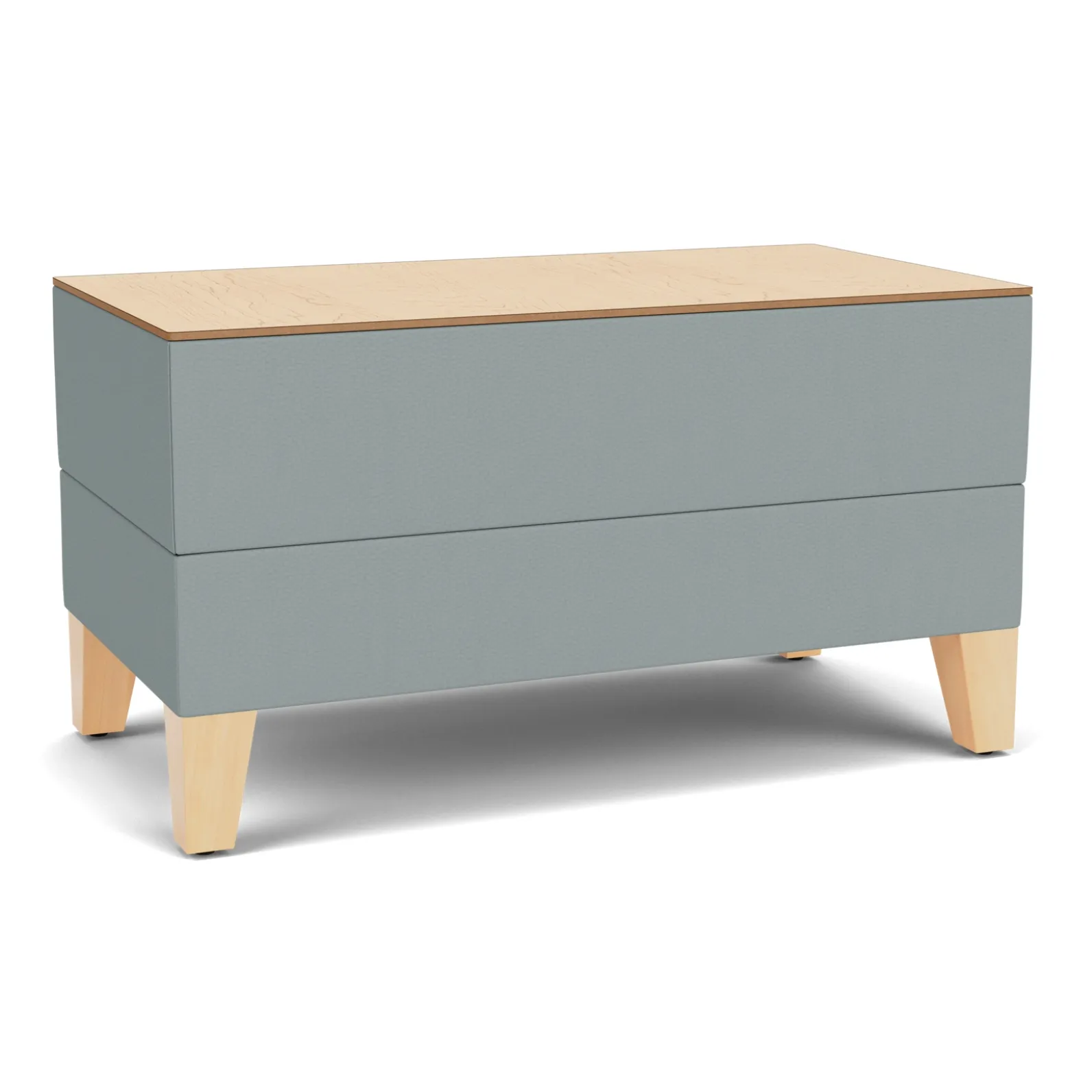 Social Small Rectangular Table in Standard Upholstery