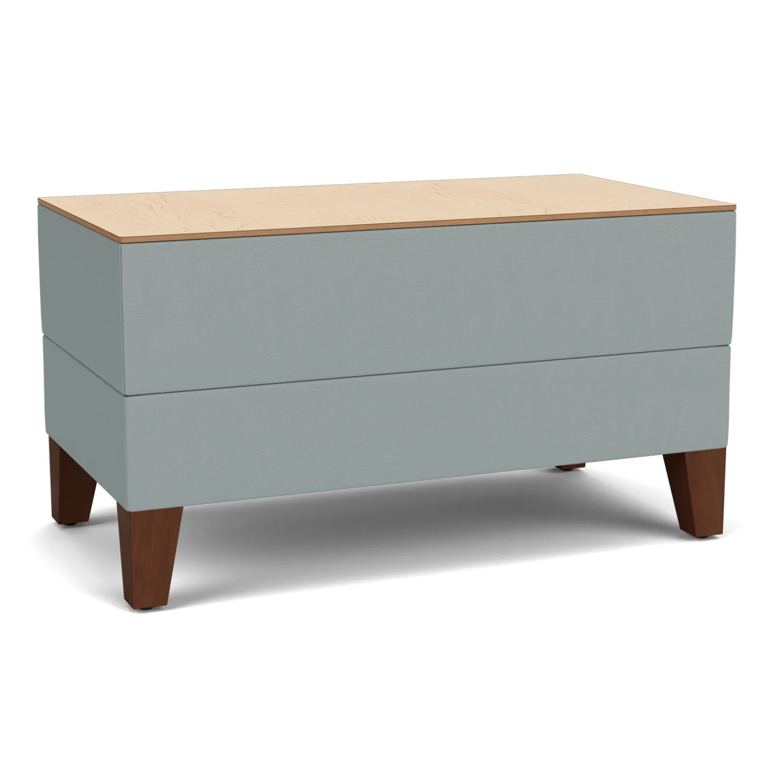 Social Small Rectangular Table in Standard Upholstery