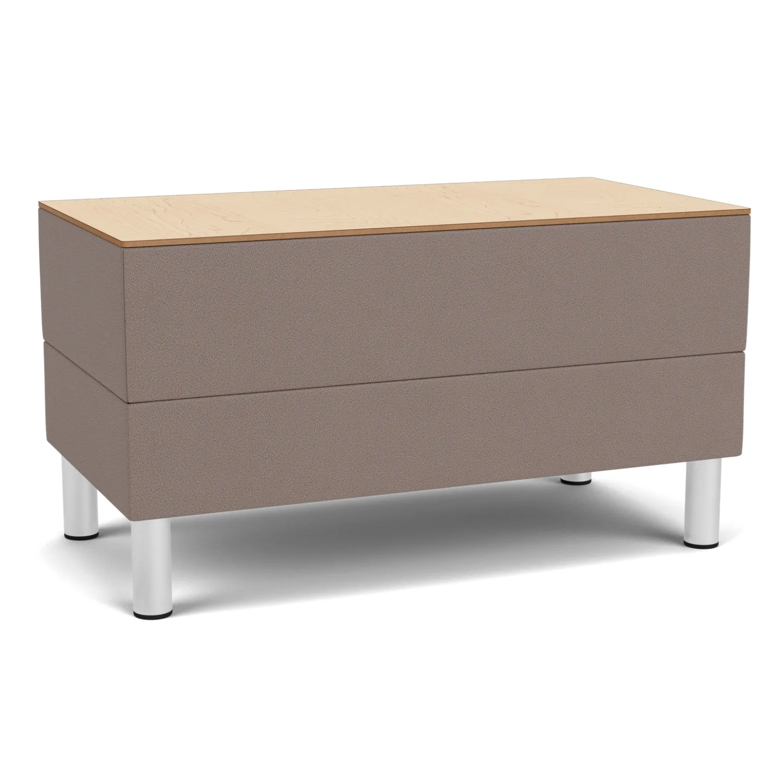 Social Small Rectangular Table in Standard Upholstery