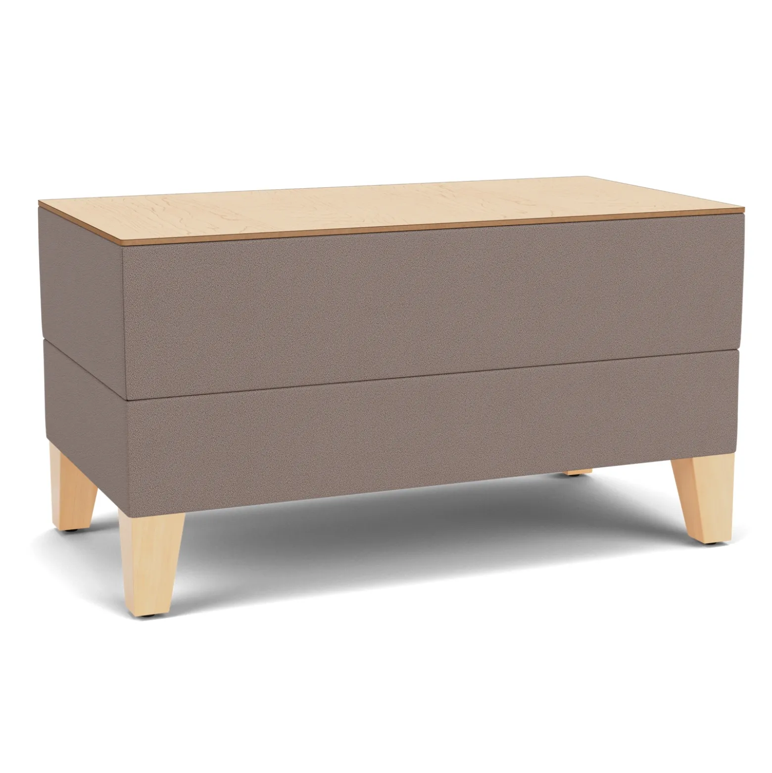 Social Small Rectangular Table in Standard Upholstery