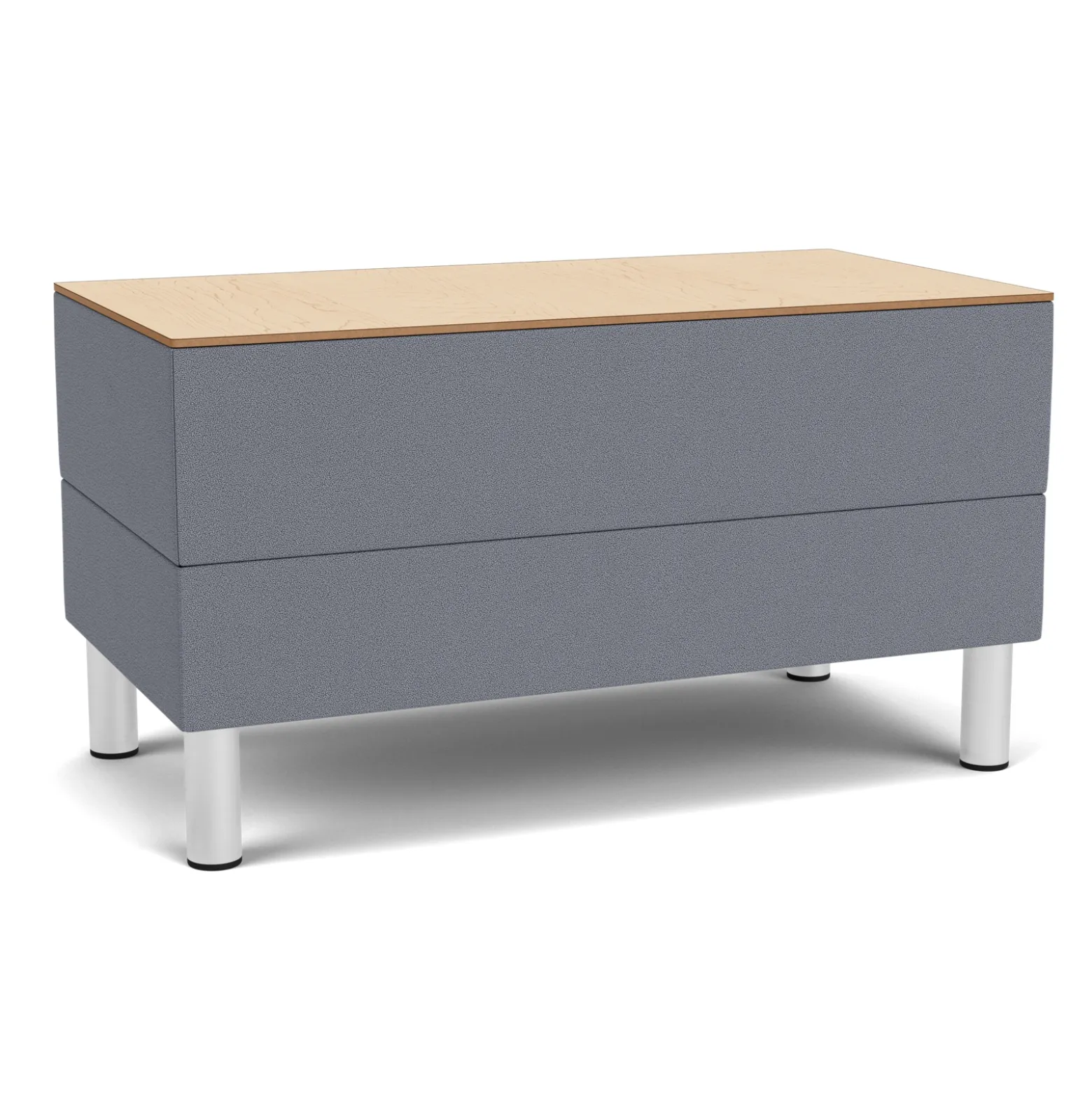 Social Small Rectangular Table in Standard Upholstery
