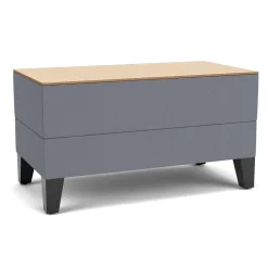 Social Small Rectangular Table in Standard Upholstery