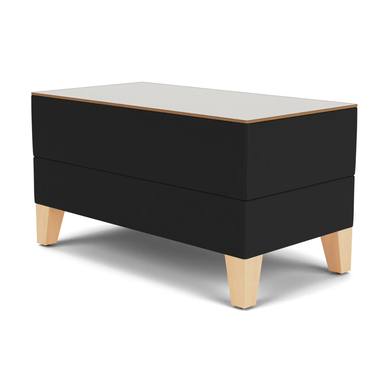 Social Small Rectangular Table in Standard Upholstery