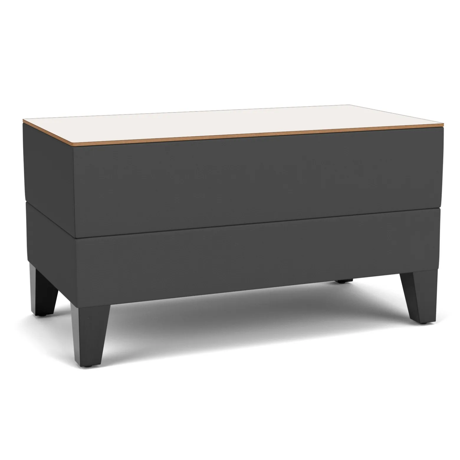 Social Small Rectangular Table in Standard Upholstery