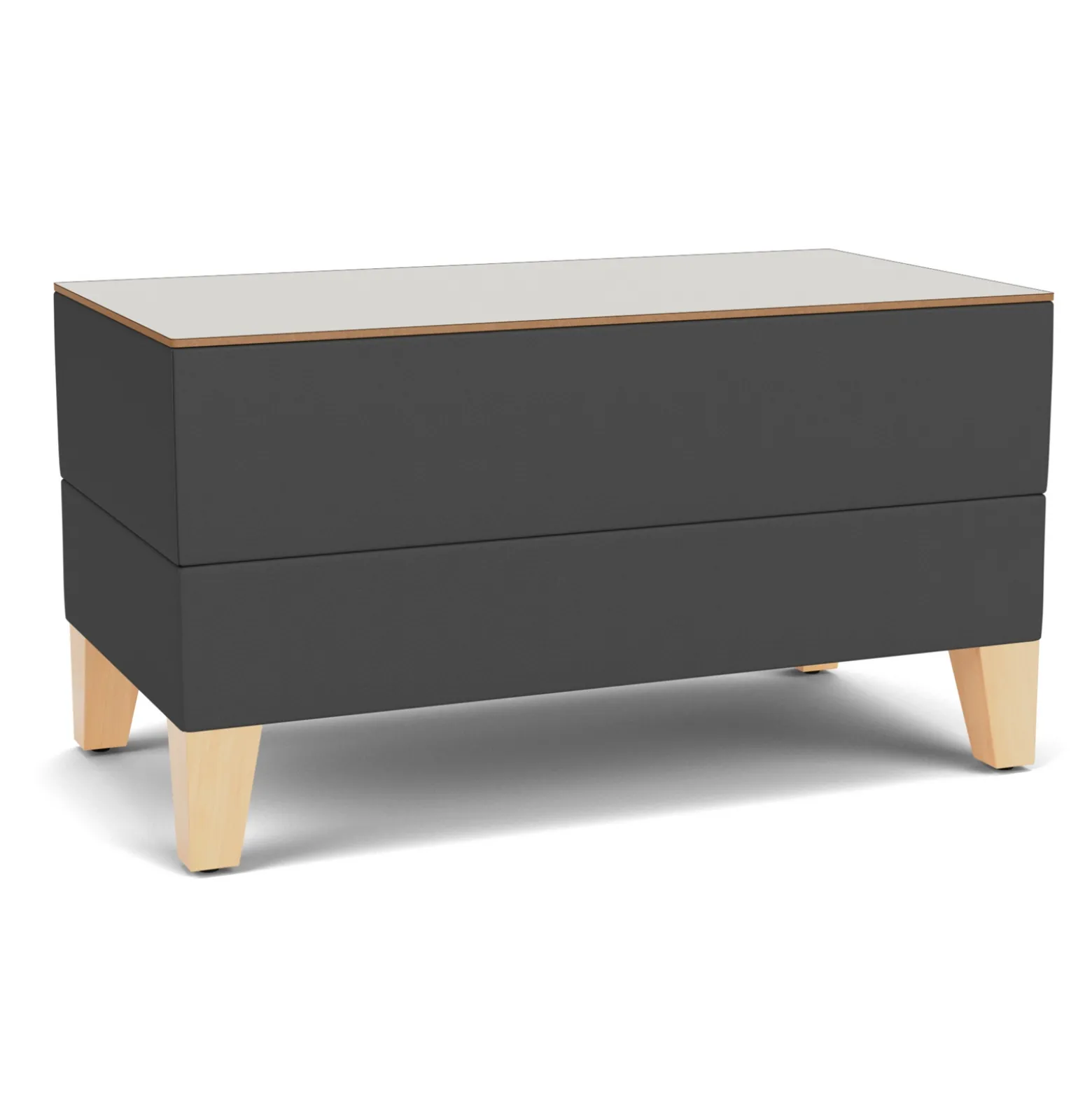 Social Small Rectangular Table in Standard Upholstery