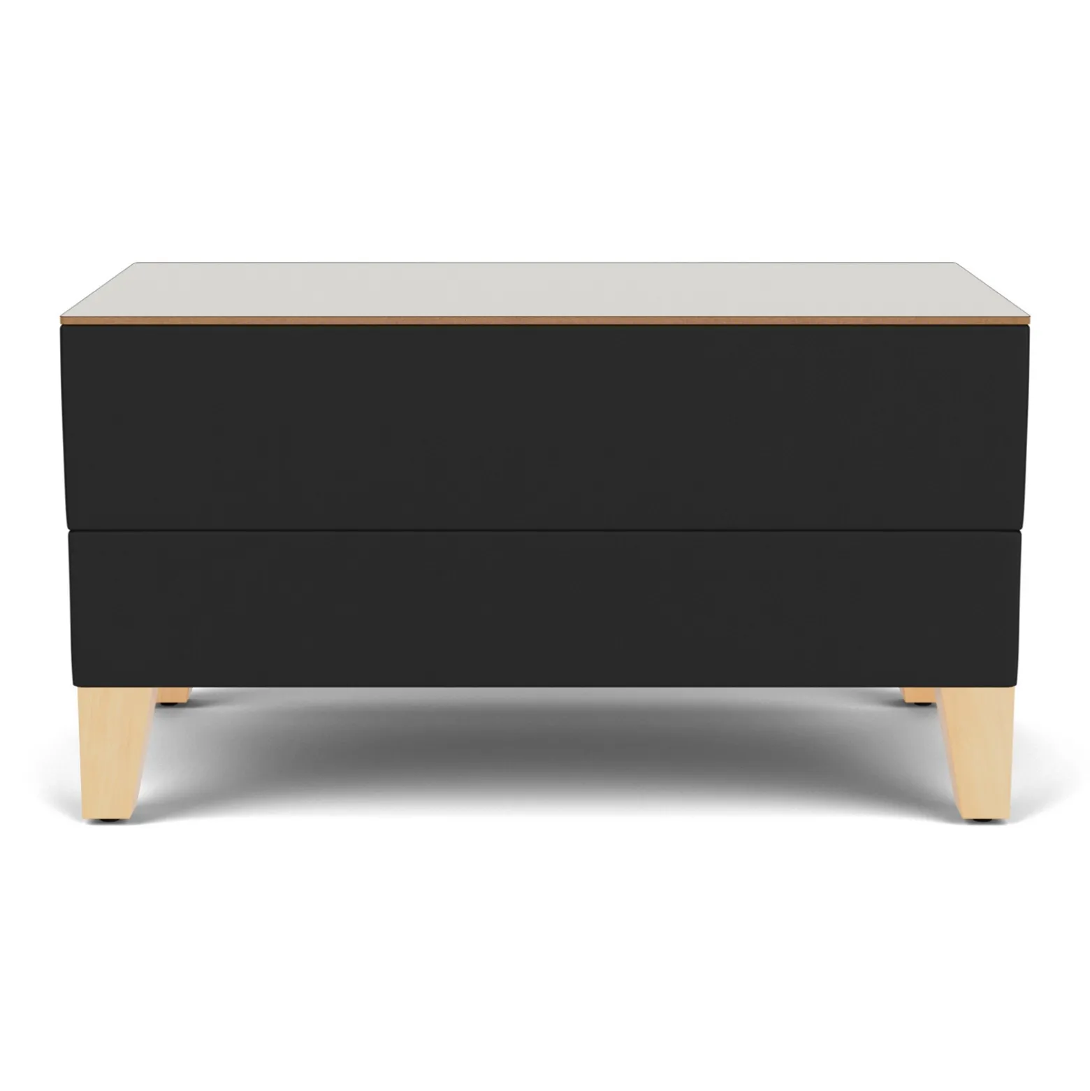 Social Small Rectangular Table in Standard Upholstery
