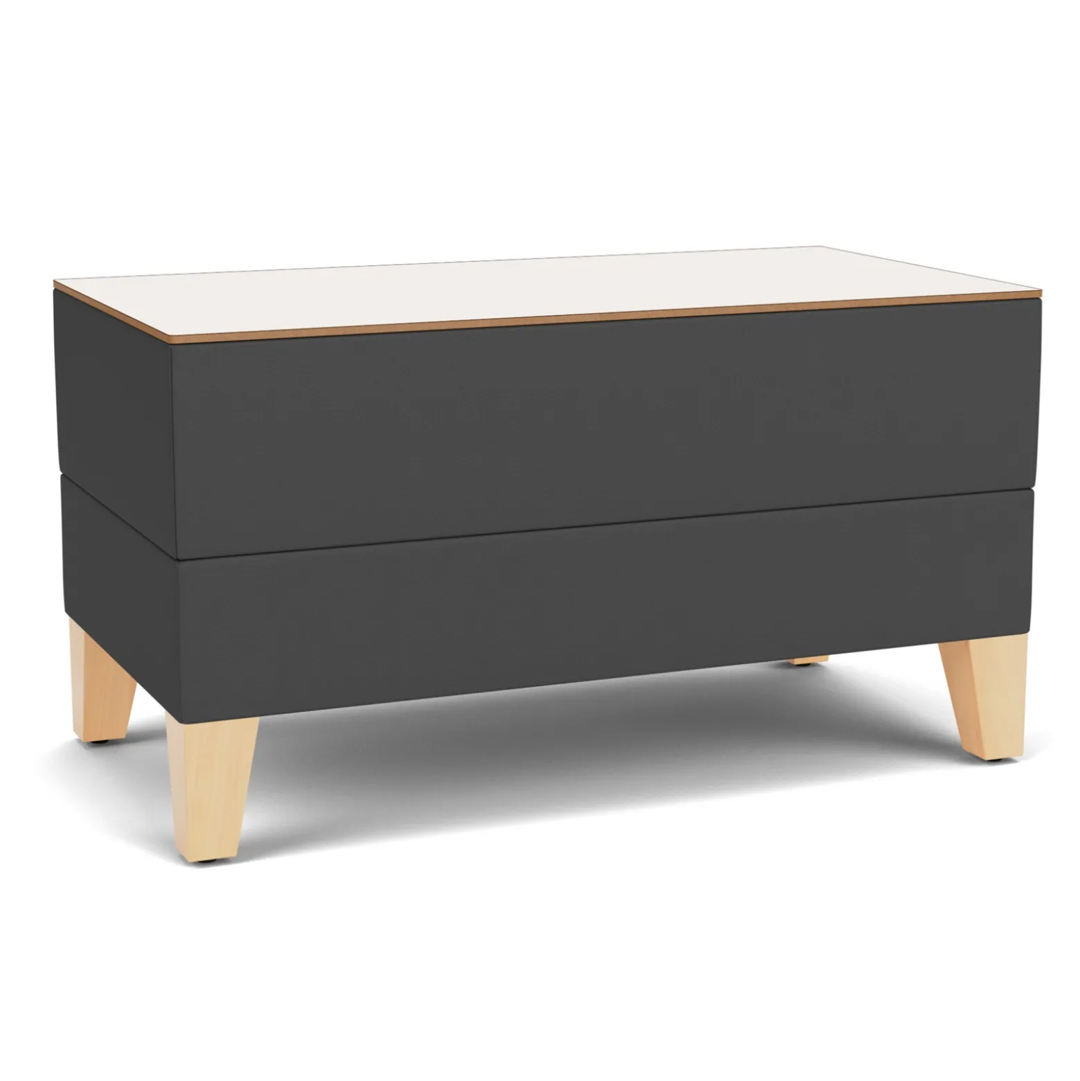 Social Small Rectangular Table in Standard Upholstery