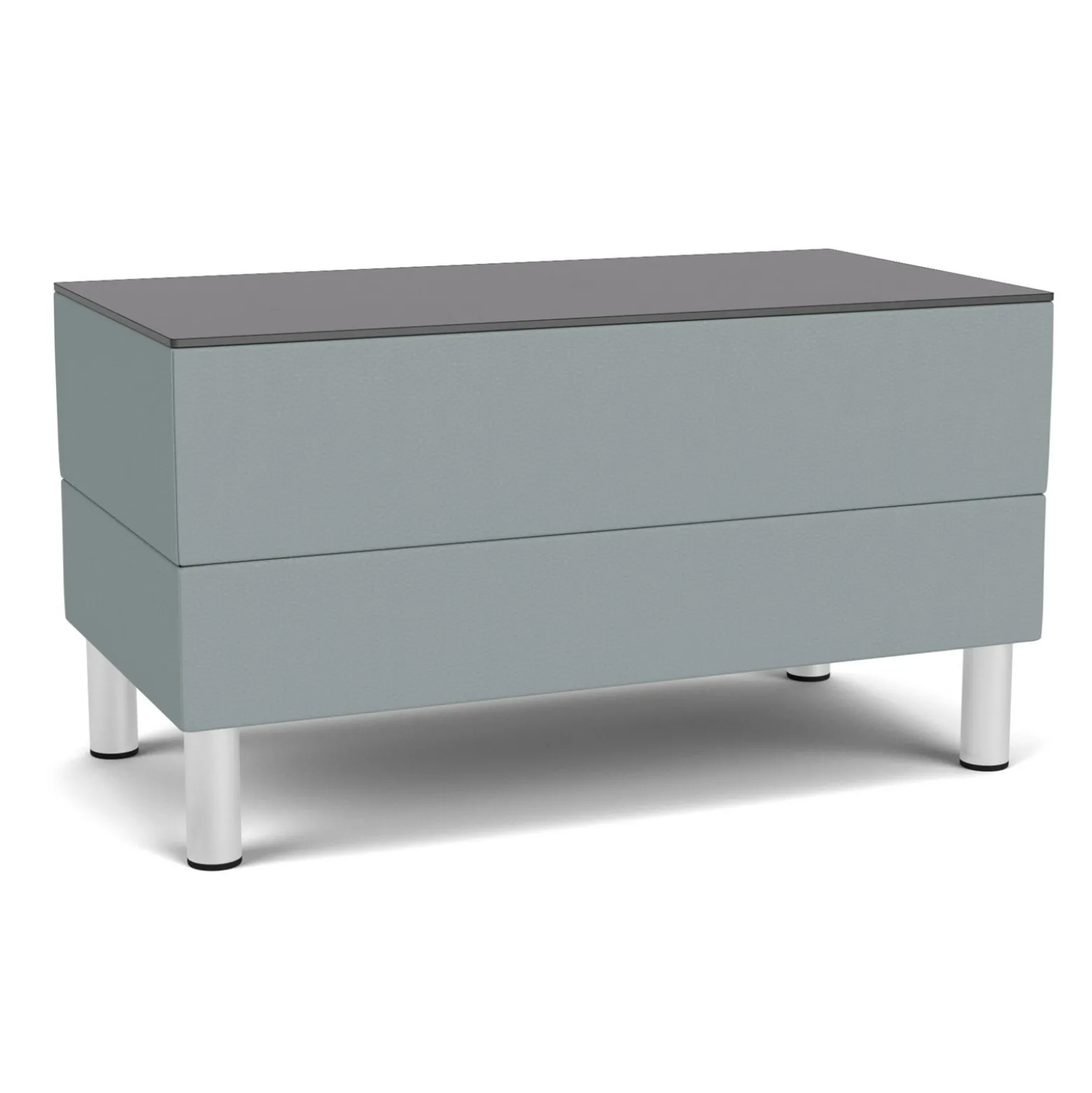 Social Small Rectangular Table in Standard Upholstery
