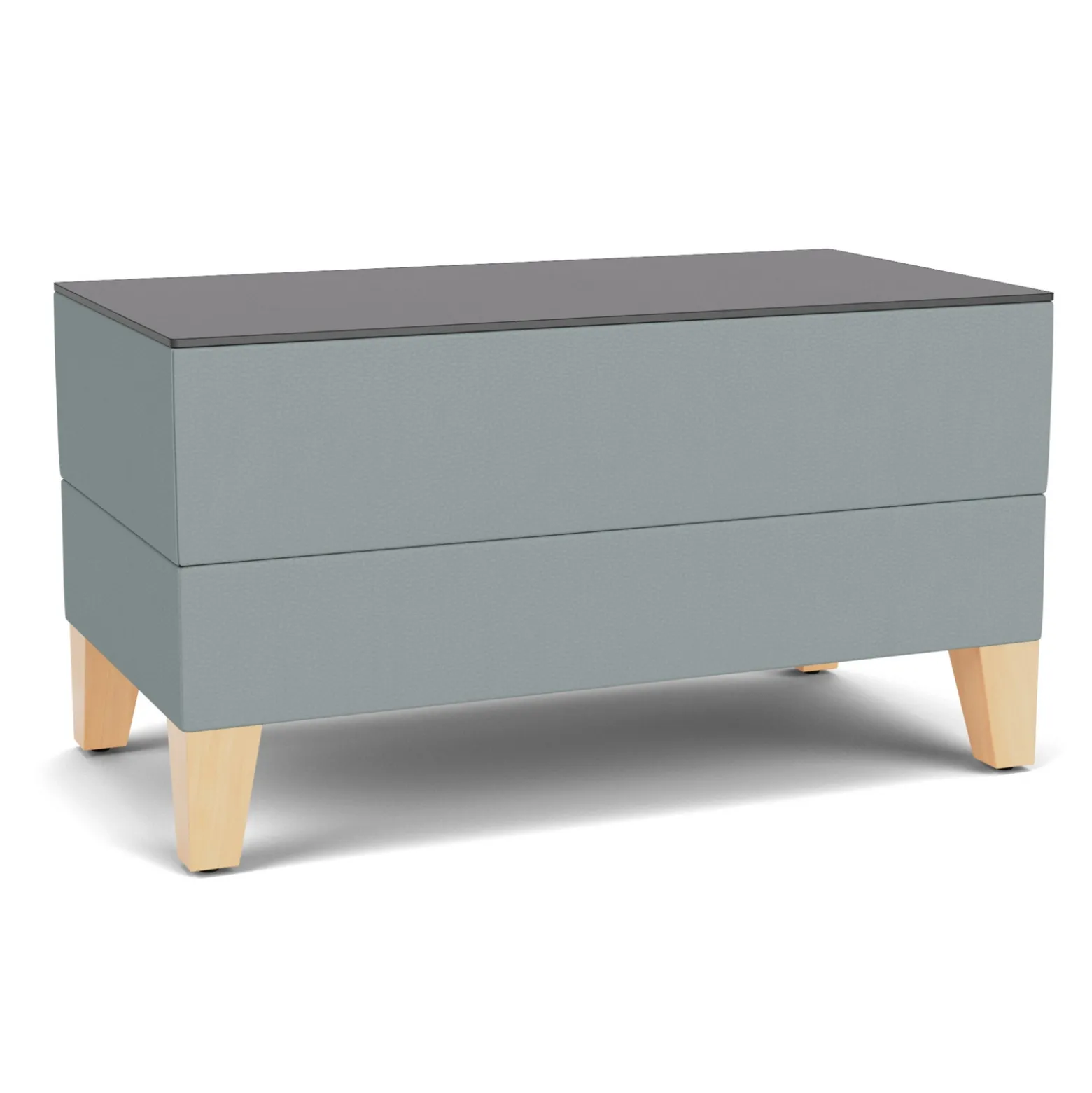 Social Small Rectangular Table in Standard Upholstery