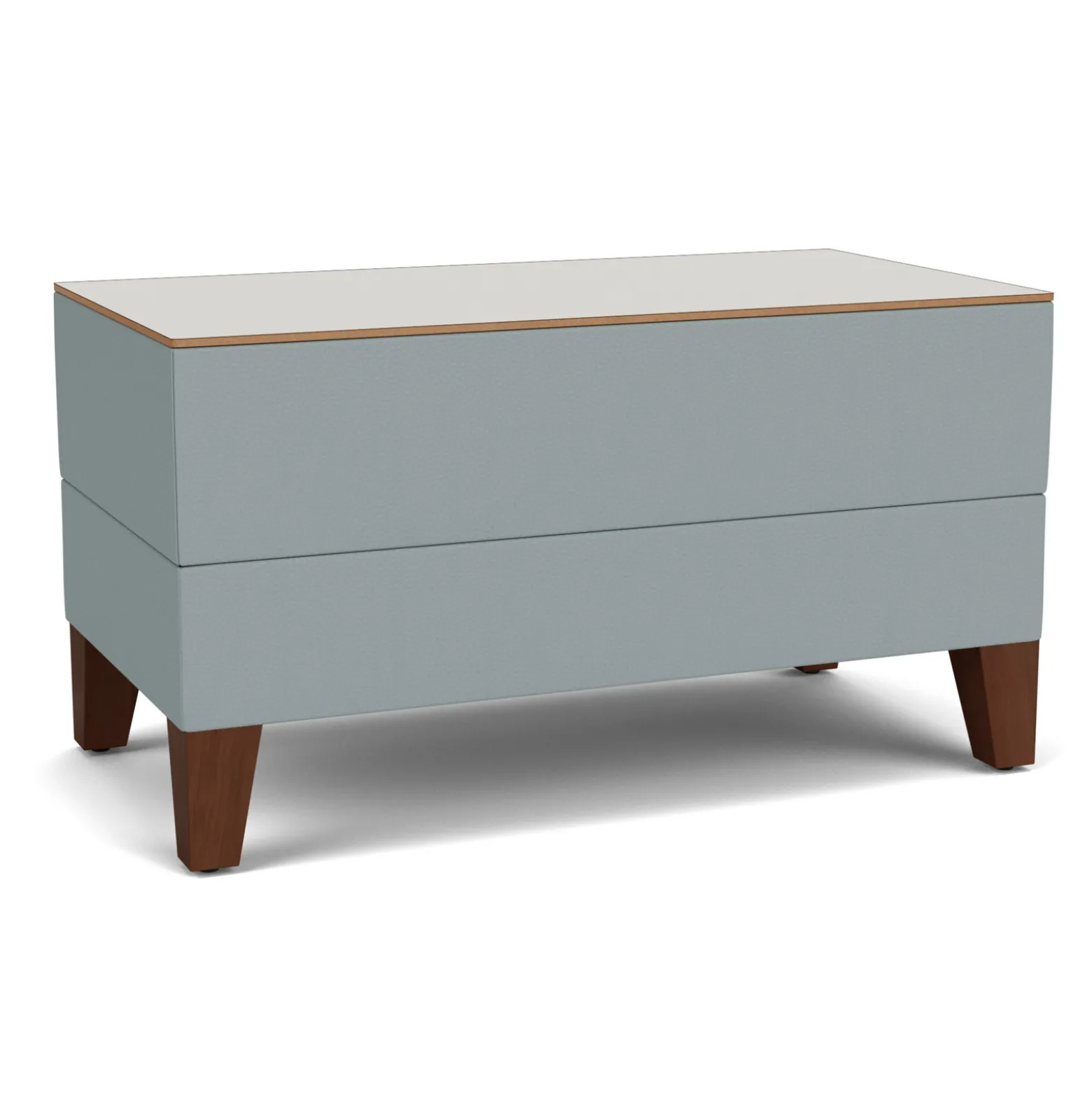 Social Small Rectangular Table in Standard Upholstery