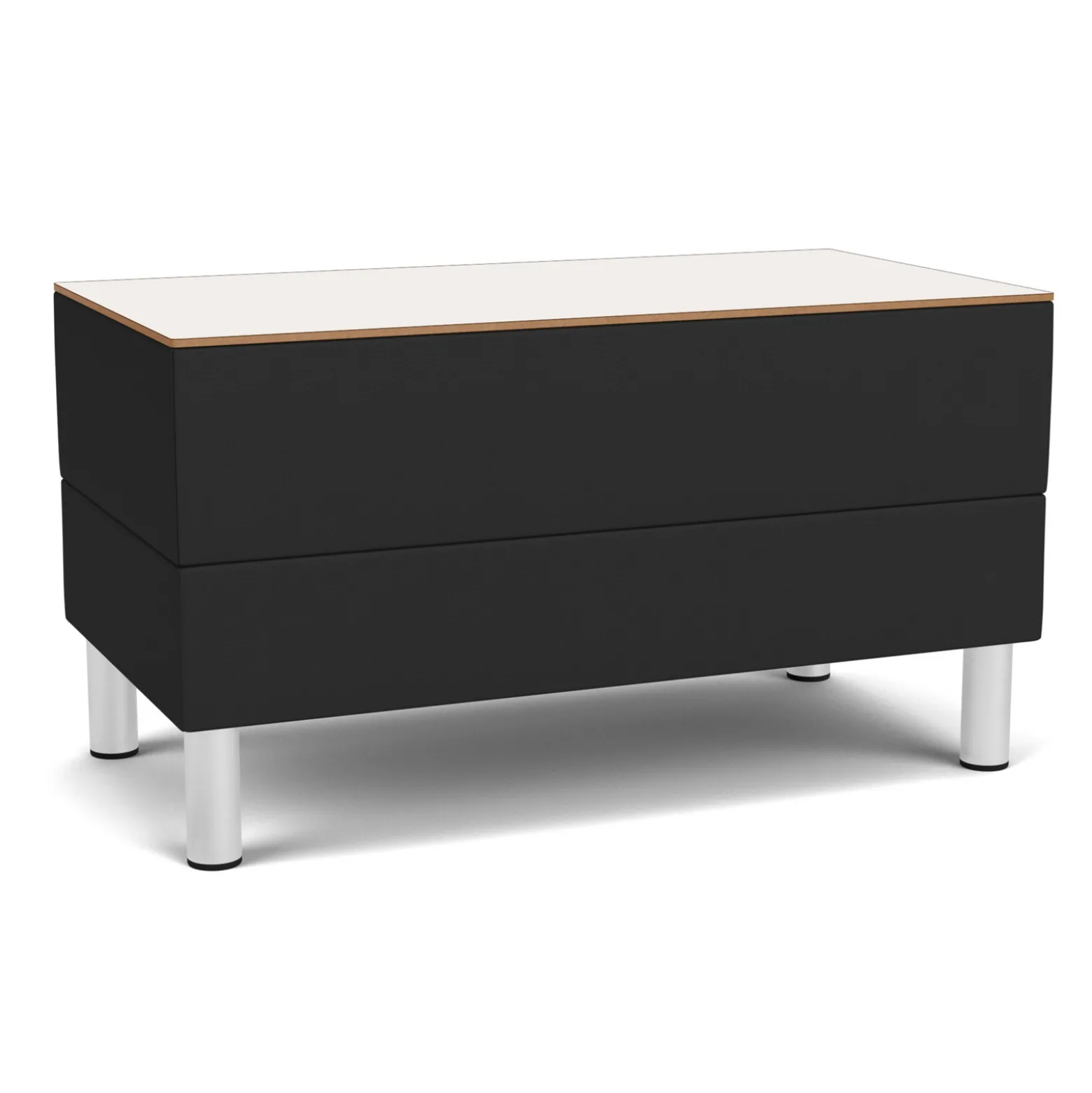 Social Small Rectangular Table in Standard Upholstery