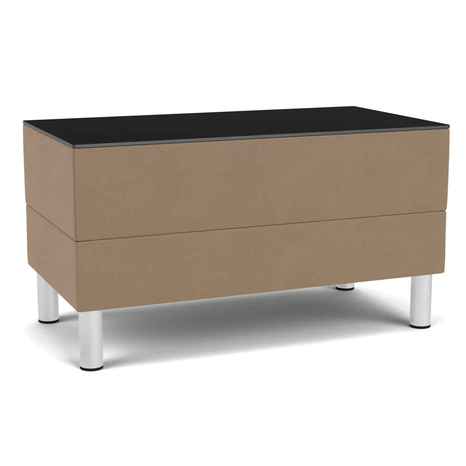 Social Small Rectangular Table in Standard Upholstery
