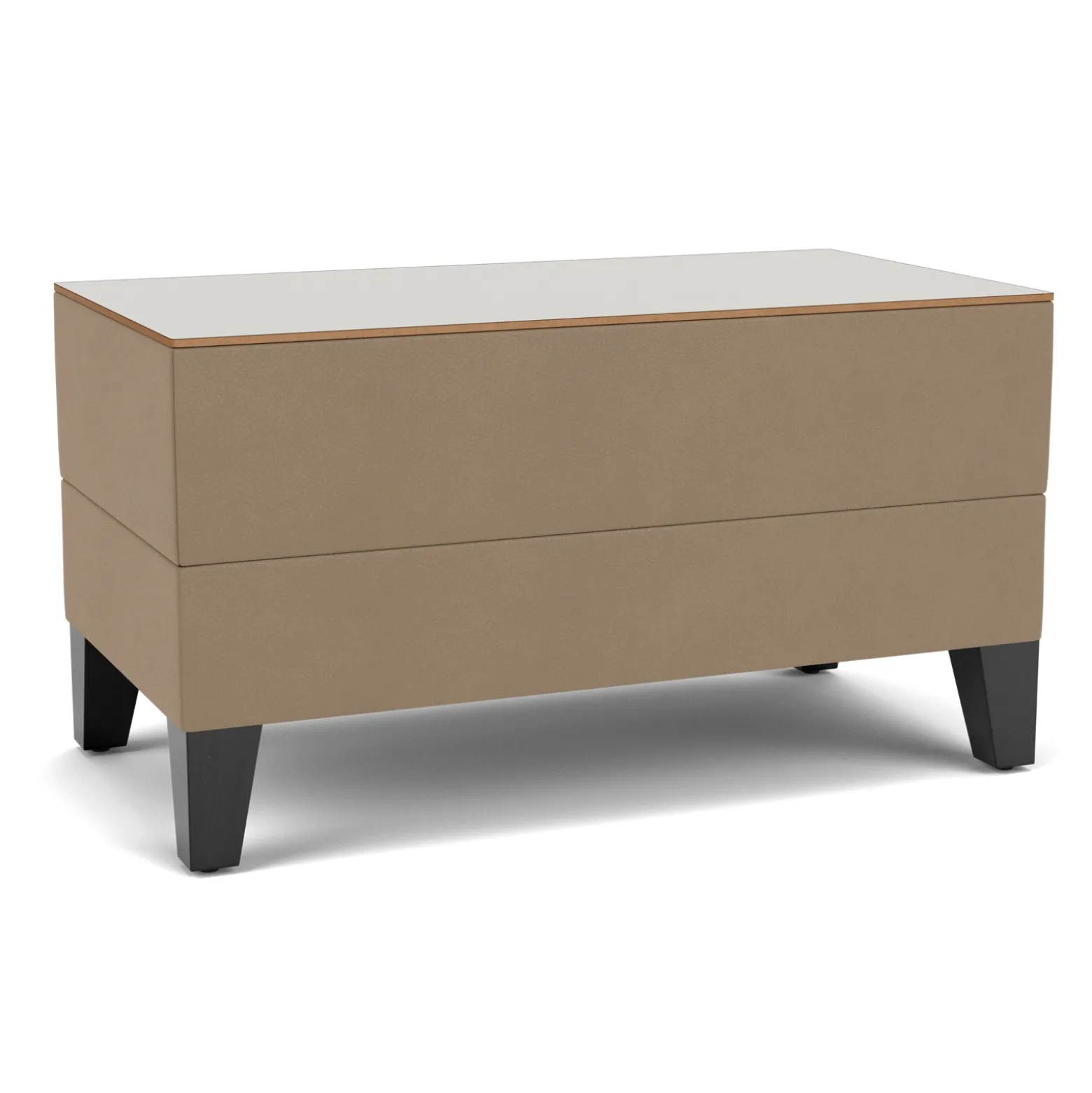 Social Small Rectangular Table in Standard Upholstery