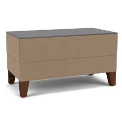 Social Small Rectangular Table in Standard Upholstery