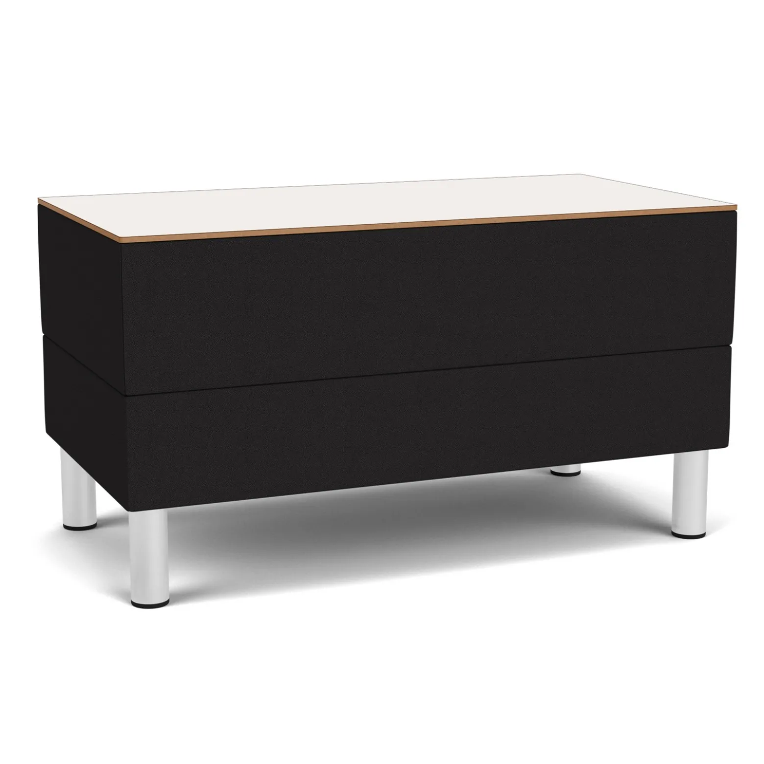 Social Small Rectangular Table in Standard Upholstery