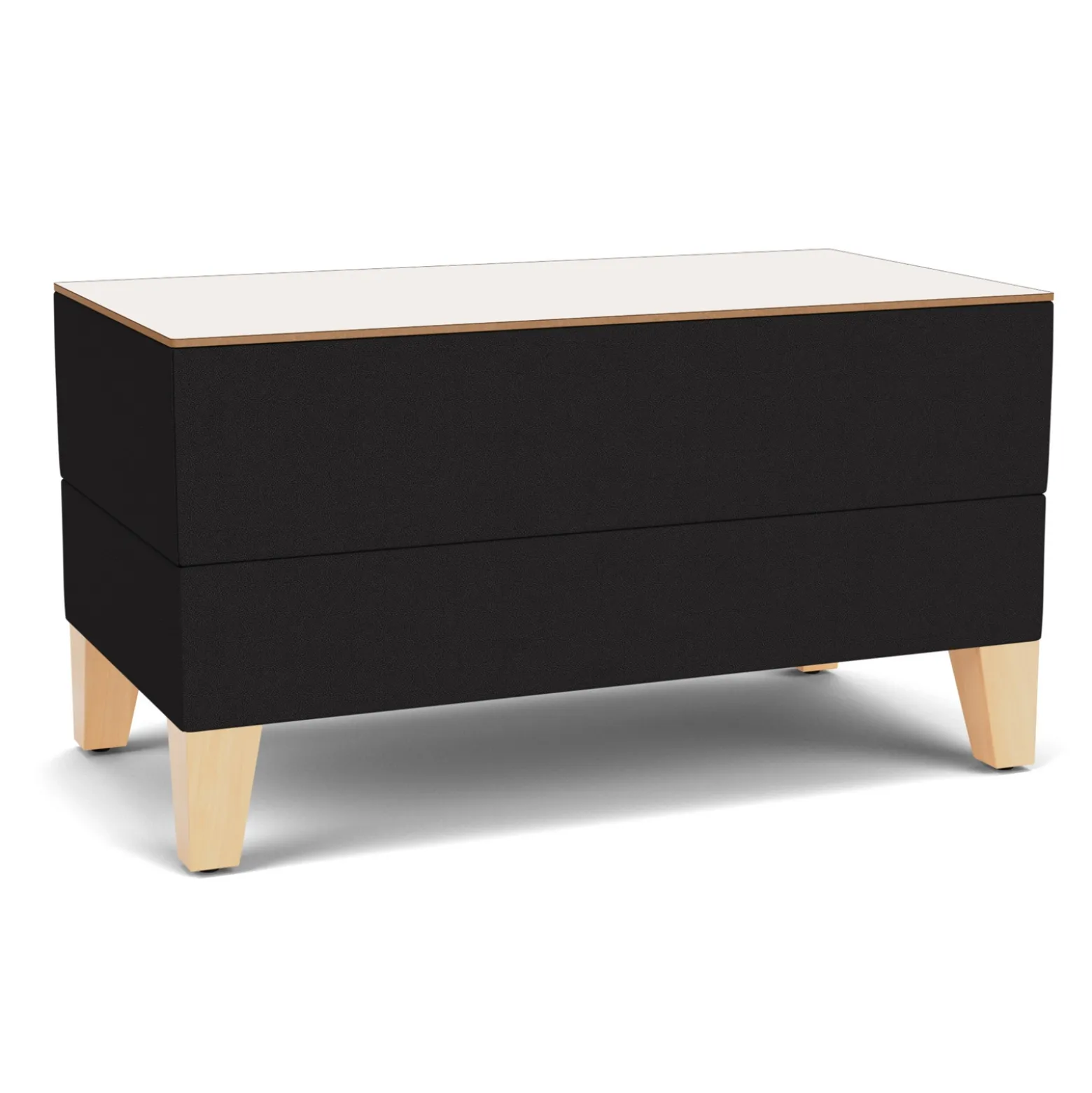 Social Small Rectangular Table in Standard Upholstery