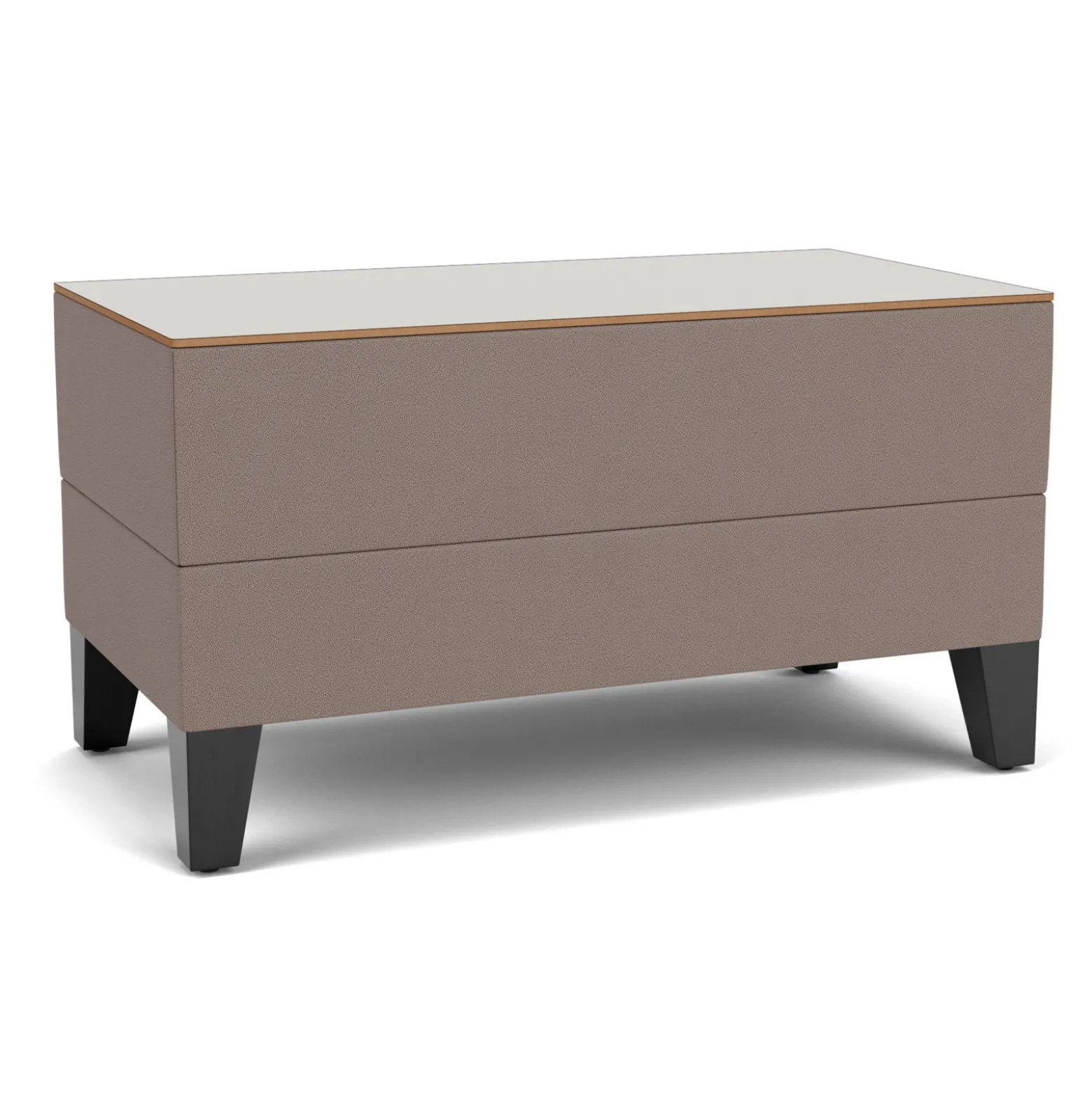 Social Small Rectangular Table in Standard Upholstery