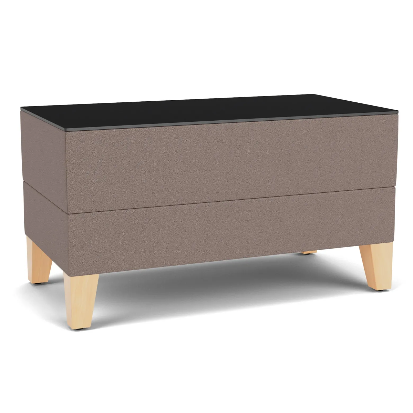 Social Small Rectangular Table in Standard Upholstery