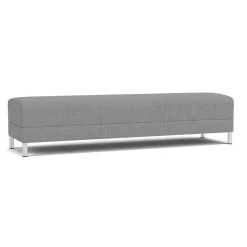 Social Three Seat Bench in Premium Upholstery