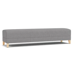Social Three Seat Bench in Premium Upholstery