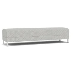 Social Three Seat Bench in Premium Upholstery