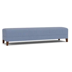 Social Three Seat Bench in Premium Upholstery