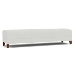 Social Three Seat Bench in Standard Upholstery