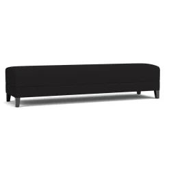 Social Three Seat Bench in Standard Upholstery